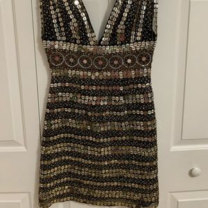 Scala Sequined Party Dress